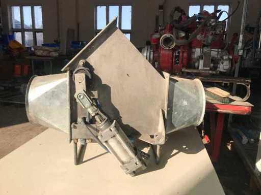 Pneumatische Rohrweiche