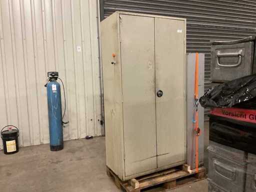 Tool cabinet with contents