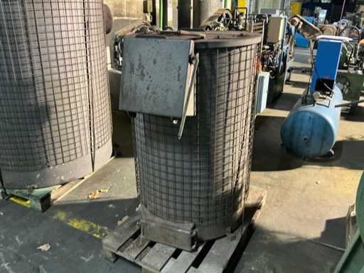 Industrial wood stove