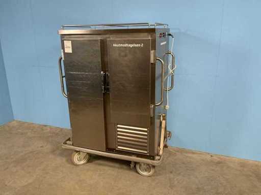 Gastronomic assembly A/S Refrigerated and heated transport trolley