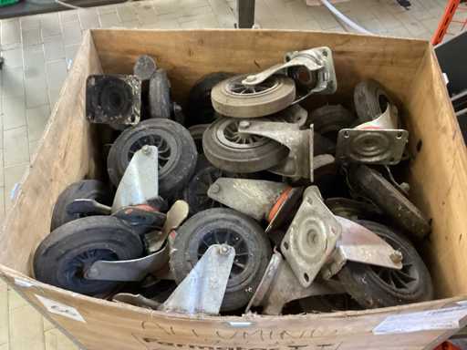 ruote in gomma (100x)