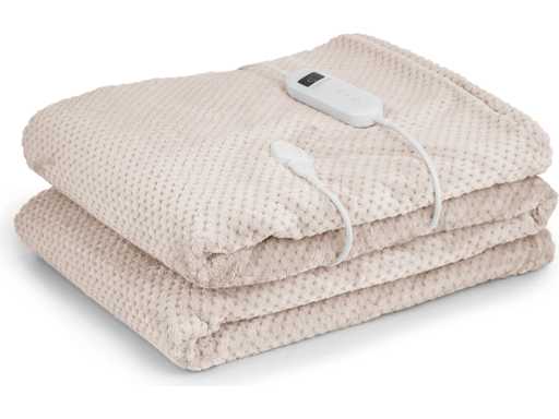 Elektrisch fleece elektrisch deken, met automatische uitschakeling, 200 x 180 cm