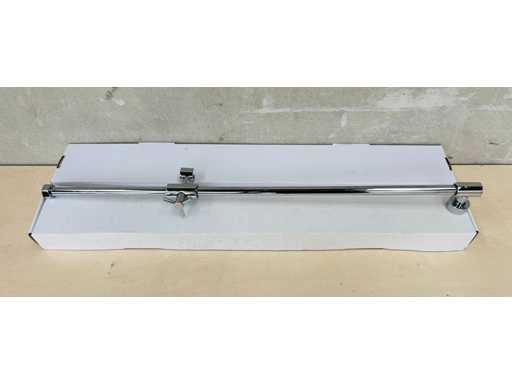 (x2) Bară de duș din alamă cromată 