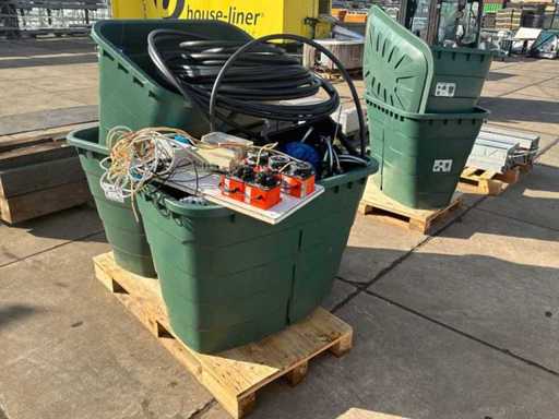 Container de depozitare Garantia / butoi de ploaie (5x)