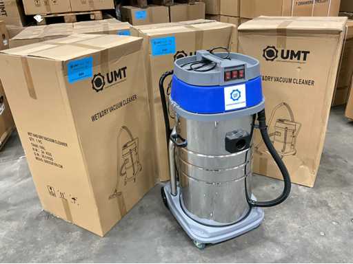UMT - 2025 - 100L - Industriële stofzuiger (4x), 3000W nat/droog