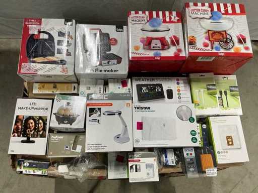 Marchandises de retour de palettes