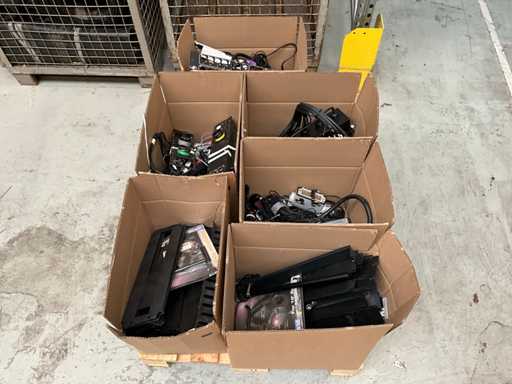 Diverse 19" rack panelen