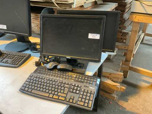 DELL E1911c Monitor (2x)