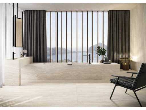 Tiles, vinyl, wall panels and bathroom design