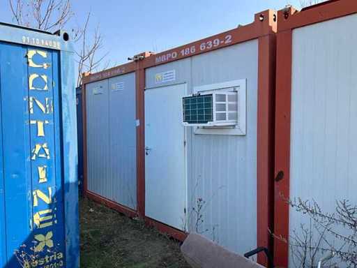 Contenitore doppio per uffici