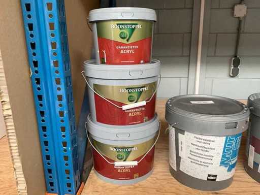 Boonstoppel Garantietex akryl (3x)