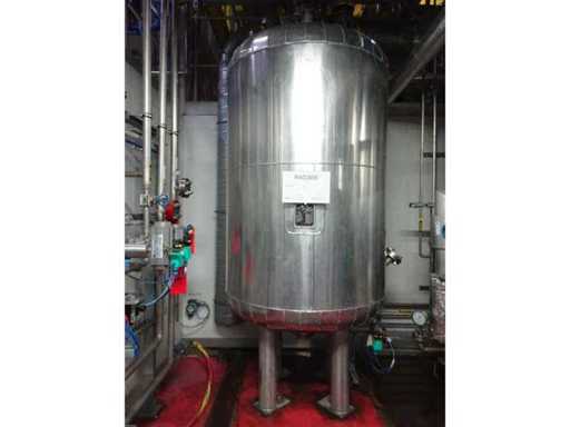 LABBE - 2019 - 2270L - Vertical stainless steel tank
