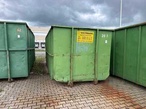 Kabel afzet afvalcontainer