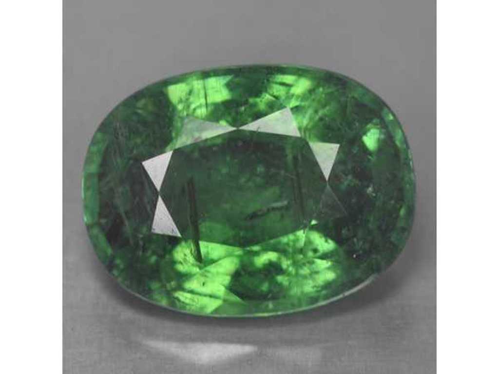 Tourmaline naturelle (verte) 2,35 carats