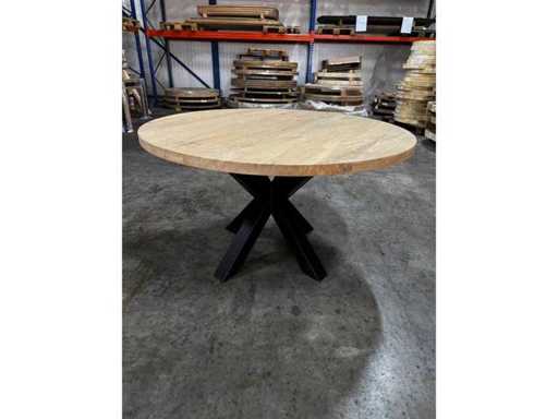 Stół z dębu okrągłego 130 cm
