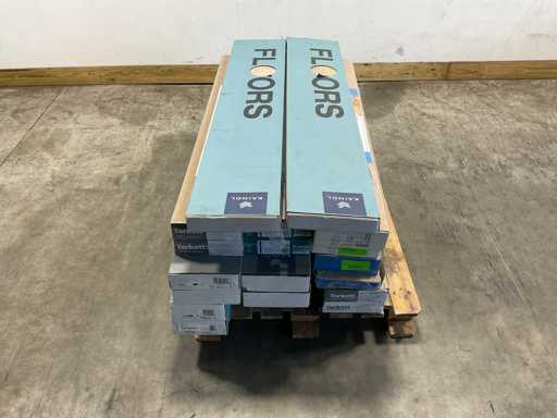 Laminaat – diverse soorten, ca. 45m²