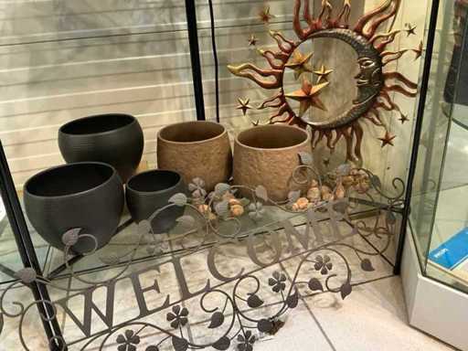Flower pot and garden decoration(9x)