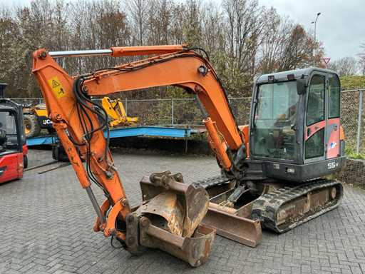 2007 Doosan Solar 55V Midi Bagger