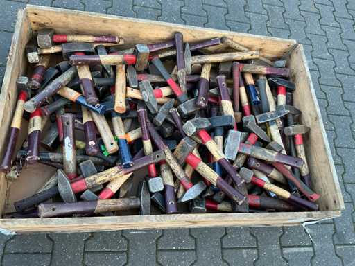 Batch of hammers and sledgehammers