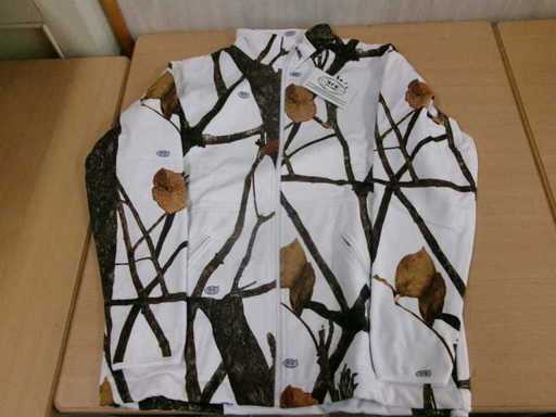 Fleecejas, hunter-snow, zo goed als nieuw (MR)