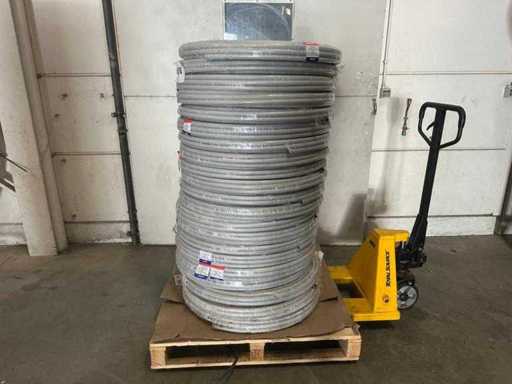 Tubi di rame isolati 21 x 18mm, 25M