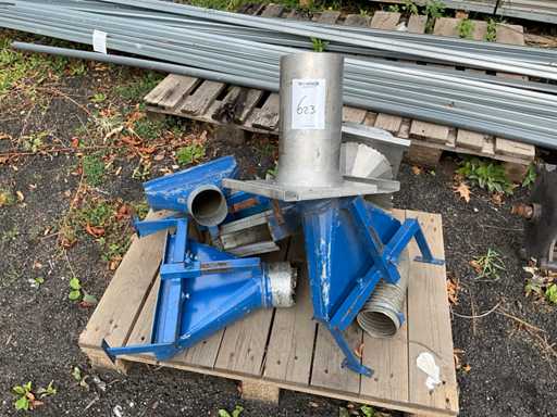 Estrazione della polvere a nastro (4x)