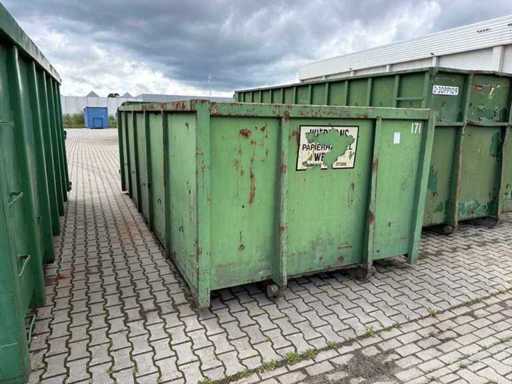 Kabel afzet afvalcontainer