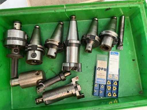 Komet-ABS assortment SK40 mounts incl. spindle heads + WSP suitable