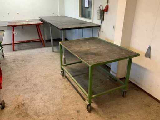 Workshop tables (3x)
