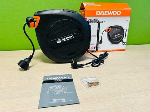 Daewoo - 2025 - DAPCR20 - Automatische einziehbare Kabelspule 20m