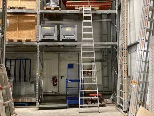 Hymer - Escalera, 16 peldaños