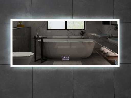 Miroir de salle de bain LED - Bluetooth - Nova - Différentes tailles 80-180cm