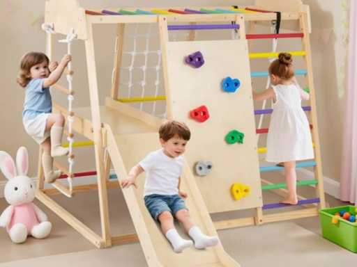 Ensemble de jeux d'escalade Montessori 8 en 1