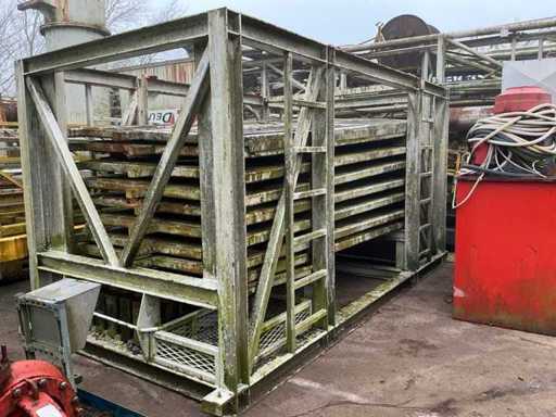 Mobile Arbeitsbrücke Windwand