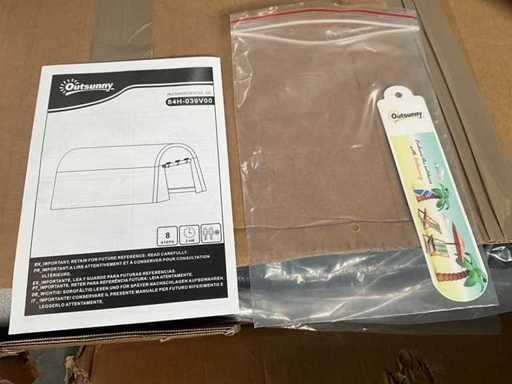 Outsunny 84H-039V00GY Tent