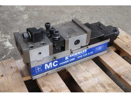 Kemmler - MC Power Vise AVQ-125 G HV - Maschinenschraubstock / Präzisionsschraubstock
