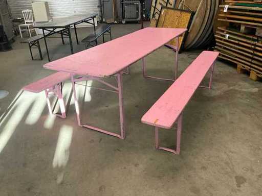 Zestaw stołów piwnych (8x)