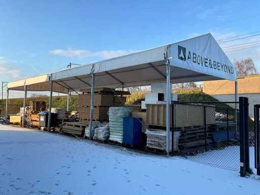 Namiot do przechowywania na zewnątrz