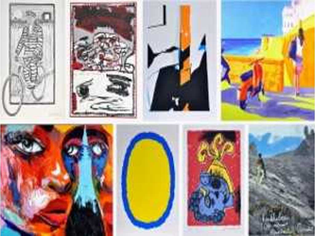 Modern art: Raveel, Karel Appel, ... - Lokeren - 24/09/2023