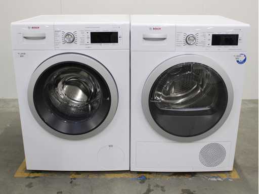 Bosch Serie|8 i-Dos Wasmachine & Bosch Serie|8 SelfCleaning Condenser Wasdroger