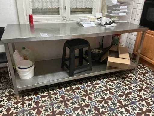 RVS werktafel