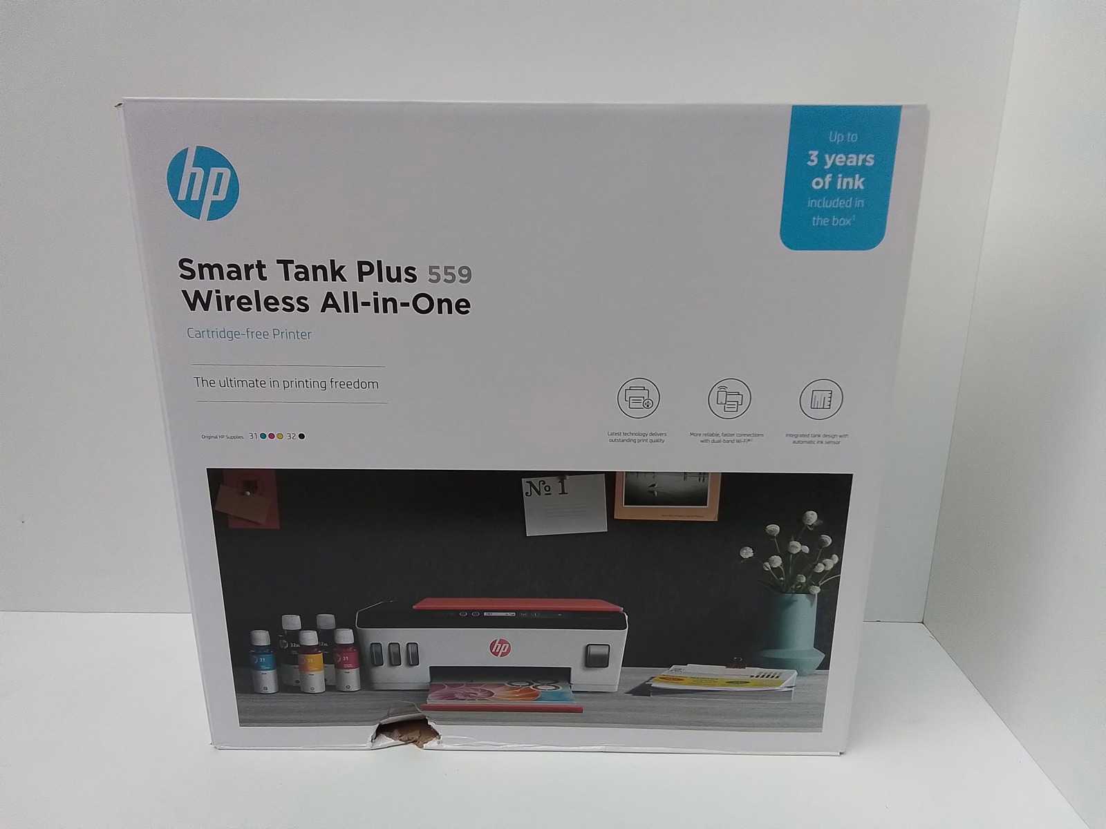 HP Inkjet Printer Auctions | 559 Tank Plus Smart Troostwijk