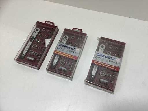 (3x) Kraftwerk-Steckplätze – Fräsersätze 1/4"