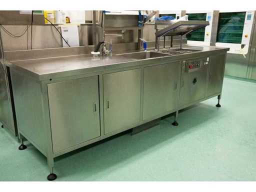 Belimed Pre-rinse Island with Ultrasonic