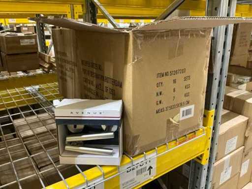 Feronerie pentru ușa cu rozetă rotundă Marit (29x)