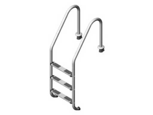 Flexinox Wide Pool ladder ( stainless steel ) (4x)