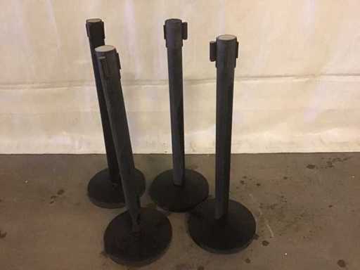 Stâlp de barieră (4x)