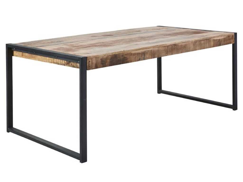 SOHOTO Tisch 140 cm aus Massivholz