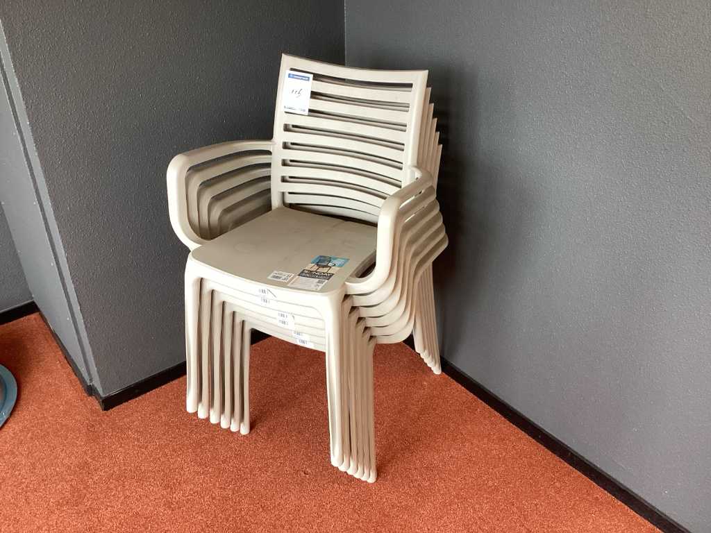 Chaise de jardin Grosfillex (6x)