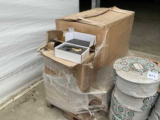 Central heating installation material